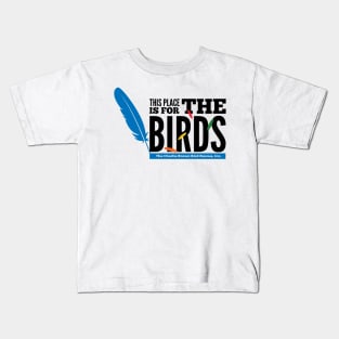 CB for the birds - black type Kids T-Shirt